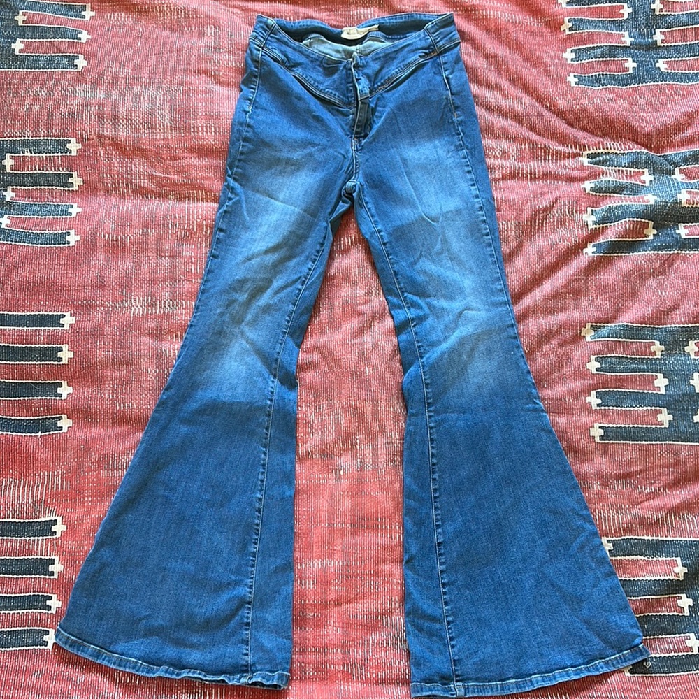 Super Flare Free People Bell Bottoms